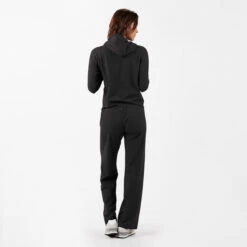 Sequoia Crop Hoodie | Black Heather -Funktion One Style VW208HBK 4