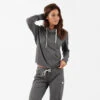 Sequoia Crop Hoodie | Heather Grey -Funktion One Style VW208HTG cropped 1 a9d09f1b 46fb 4bf9 ac0d d2156f21b597