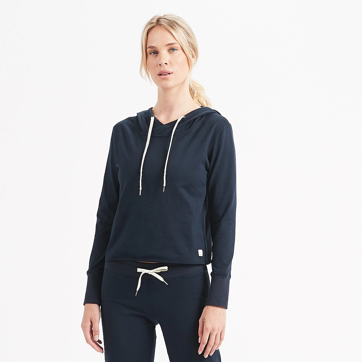 Sequoia Crop Hoodie | Ink 3 Sequoia Crop Hoodie | Ink