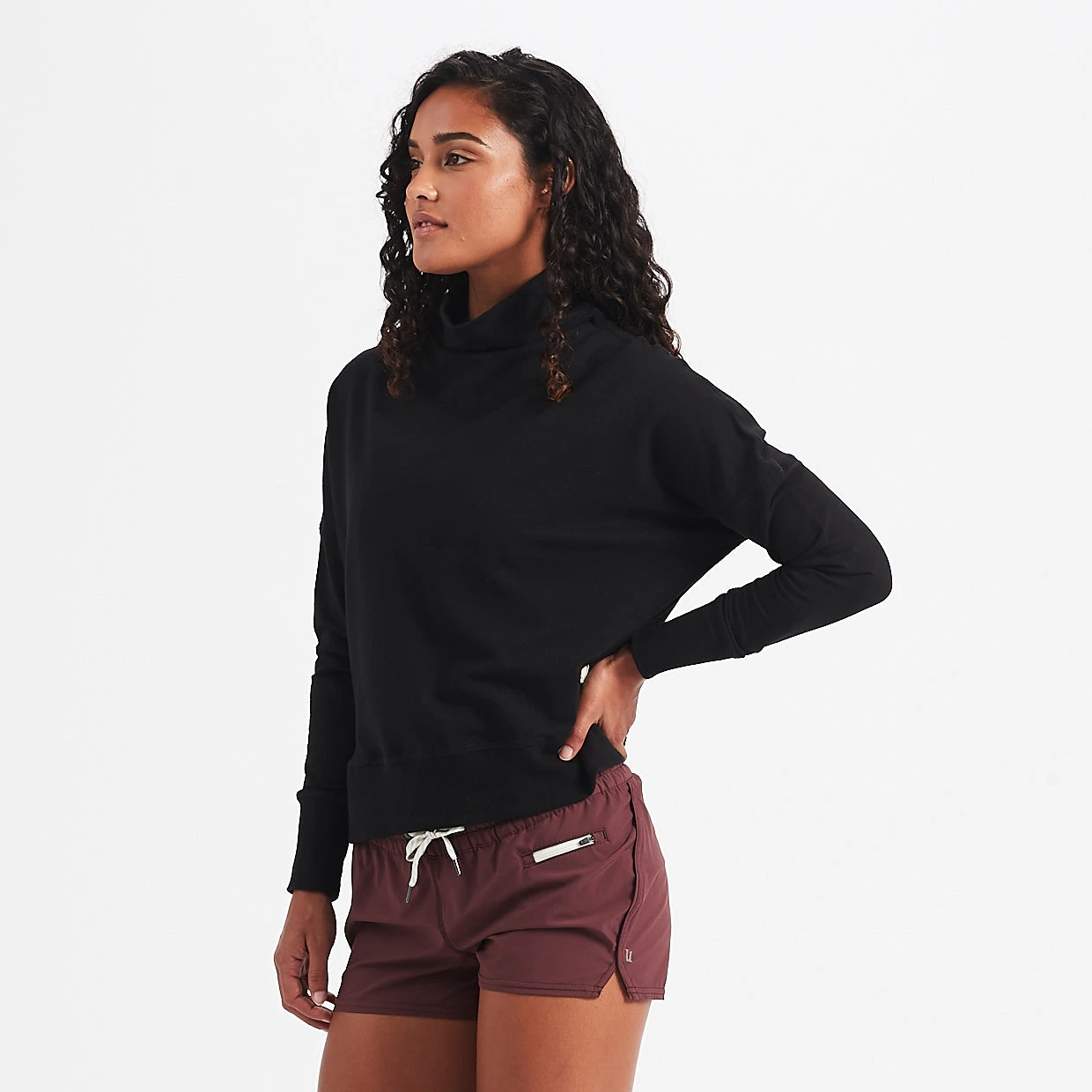 Cleo Sweatshirt | Black 4 Cleo Sweatshirt | Black - Image 2