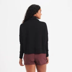 Cleo Sweatshirt | Black 8 Cleo Sweatshirt | Black -Funktion One Style VW216BLK 3