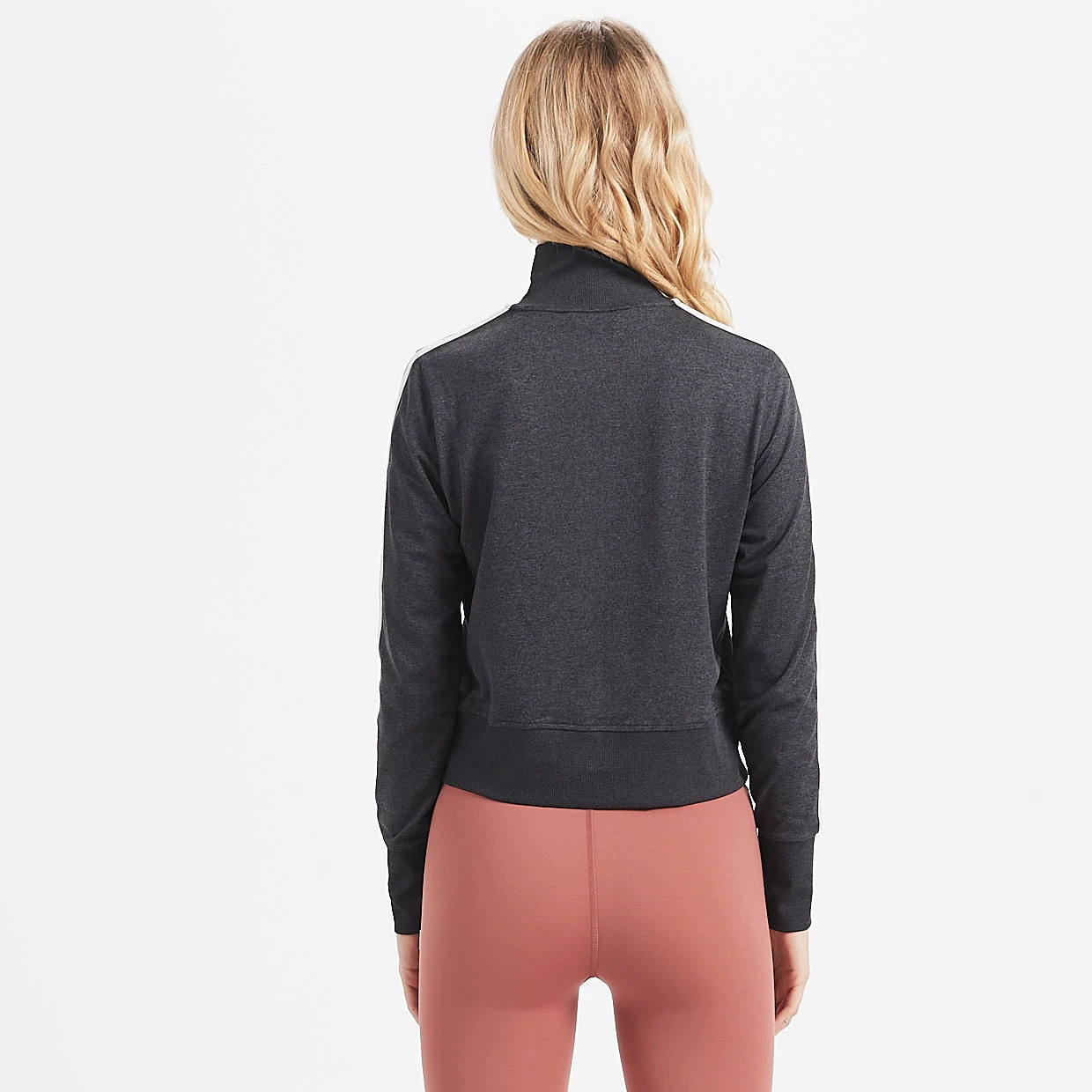 Eclipse Track Jacket | Charcoal Heather 5 Eclipse Track Jacket | Charcoal Heather - Image 3