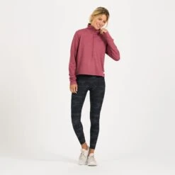 Crescent Half Zip | Desert Rose Heather -Funktion One Style VW220HDR 4 0c71c33b 209e 4bad a9f1 af51a5a98068
