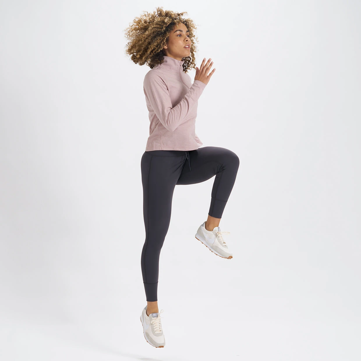 Crescent Half Zip | Dusk Heather 7 Crescent Half Zip | Dusk Heather - Image 5