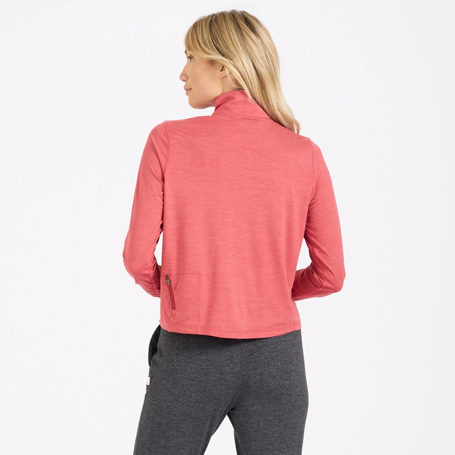 Crescent Half Zip | Sierra Heather 5 Crescent Half Zip | Sierra Heather - Image 3