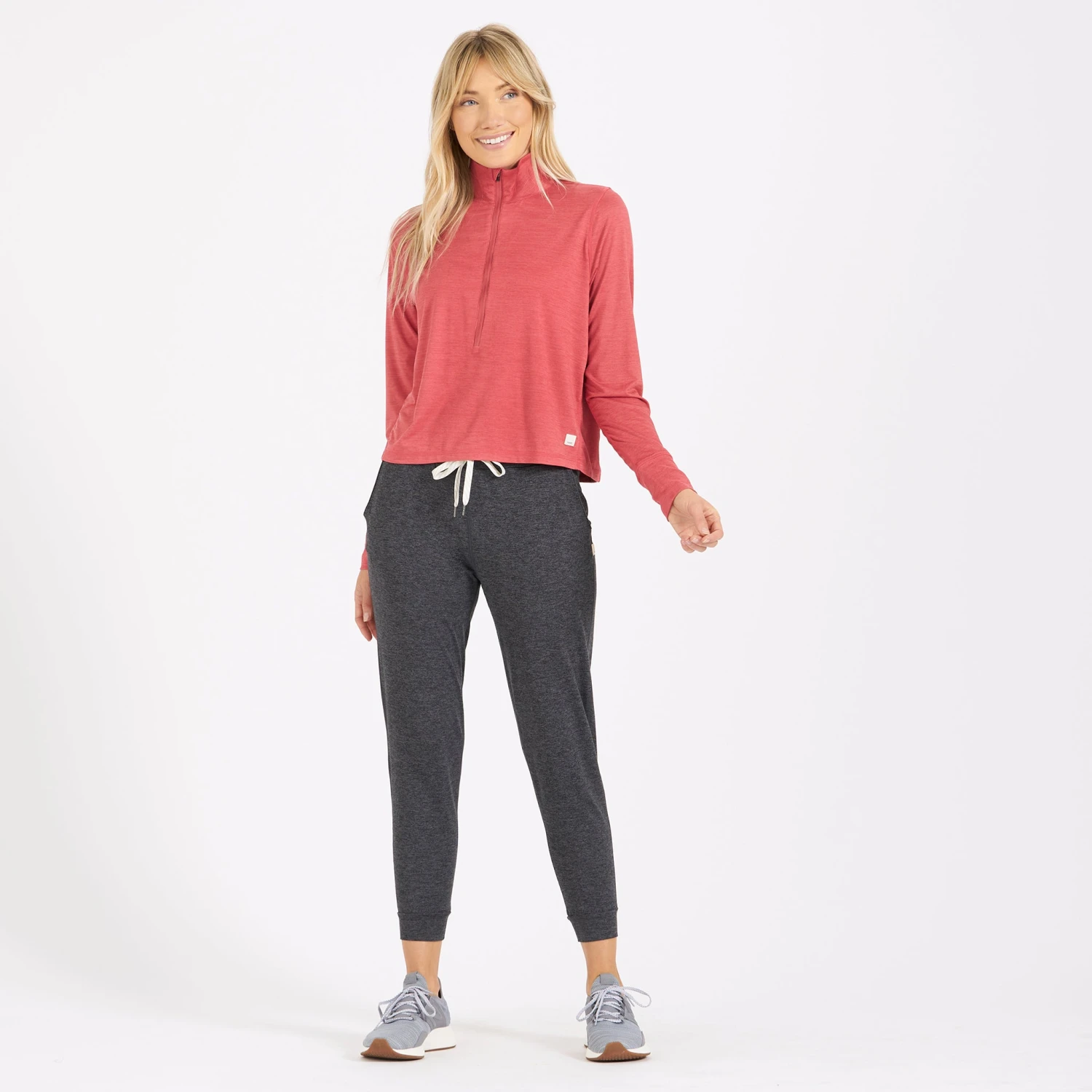 Crescent Half Zip | Sierra Heather 6 Crescent Half Zip | Sierra Heather - Image 4