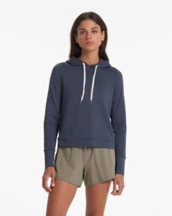 Halo Essential Hoodie | Azure Heather