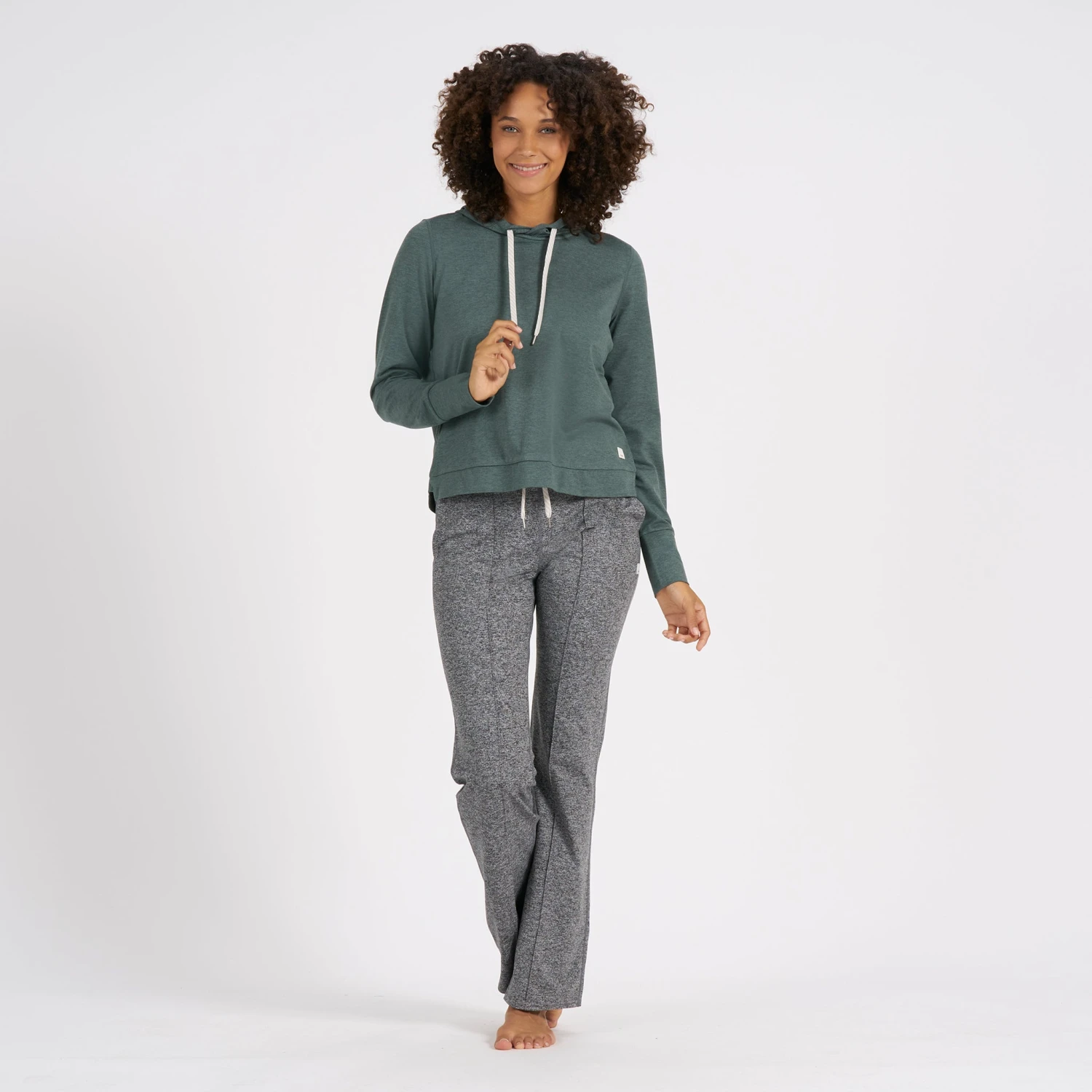 Halo Essential Hoodie | Kelp Heather 6 Halo Essential Hoodie | Kelp Heather - Image 4