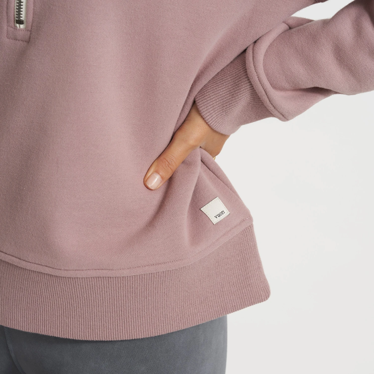 Restore Half Zip | Umber 8 Restore Half Zip | Umber - Image 6