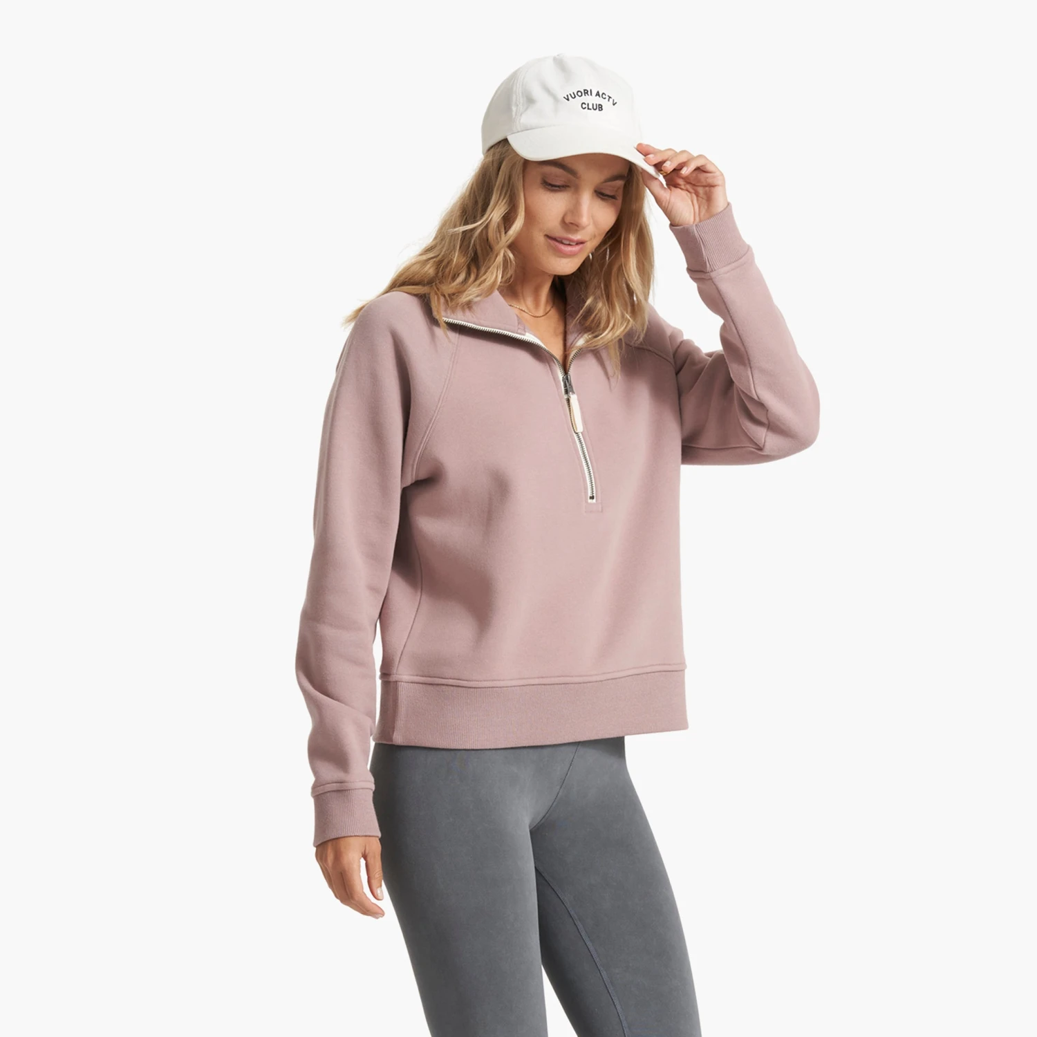 Restore Half Zip | Umber 4 Restore Half Zip | Umber - Image 2