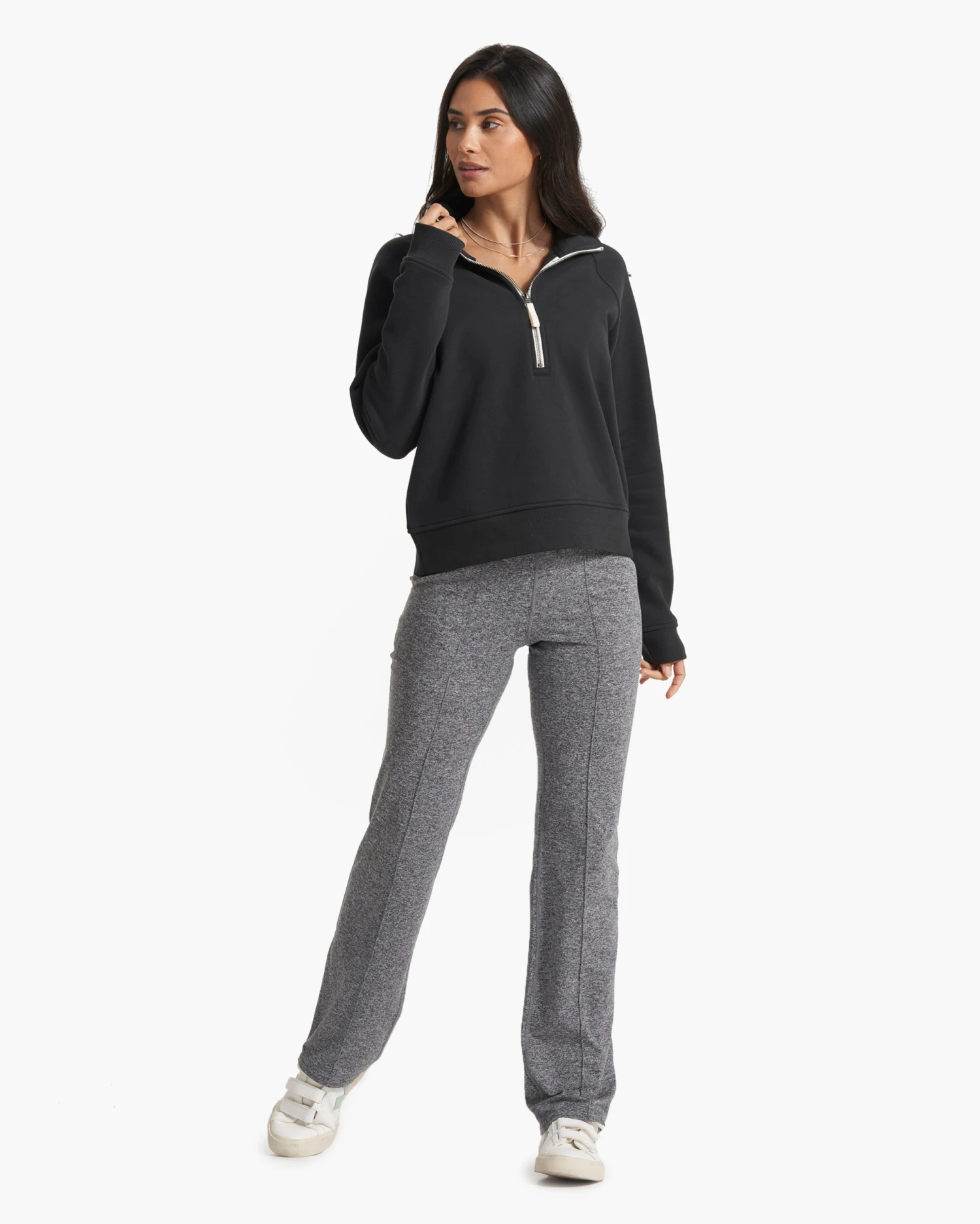 Restore Half Zip | Washed Black 7 Restore Half Zip | Washed Black - Image 5