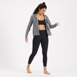 Sun's Out Jacket | Heather Grey -Funktion One Style VW236HTG 5