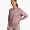 Long Sleeve Halo Crew | Orchid Heather 2 Long Sleeve Halo Crew | Orchid Heather -Funktion One Style VW241HOD FA23 W ECOMM fleece FRONT ALT TOPS 5