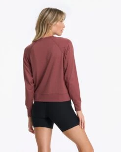 Long-Sleeve Halo Crew | Rosewood Heather 9 Long-Sleeve Halo Crew | Rosewood Heather -Funktion One Style VW241HRO 2611