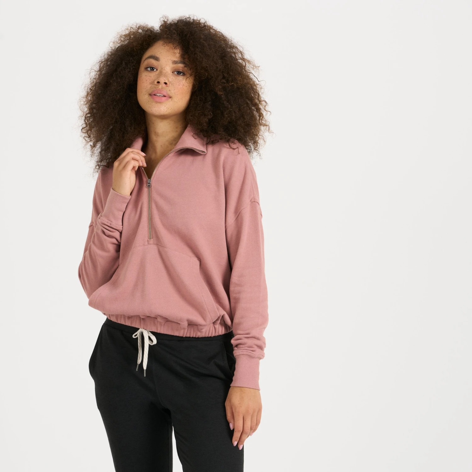 Sunnyside Half Zip | Burnt Clay 3 Sunnyside Half Zip | Burnt Clay