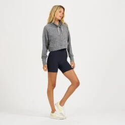 Halo Crop Funnel Neck | Heather Grey -Funktion One Style VW255HTG 5 b8c231bc 3053 441e b589 2c42a657a27c