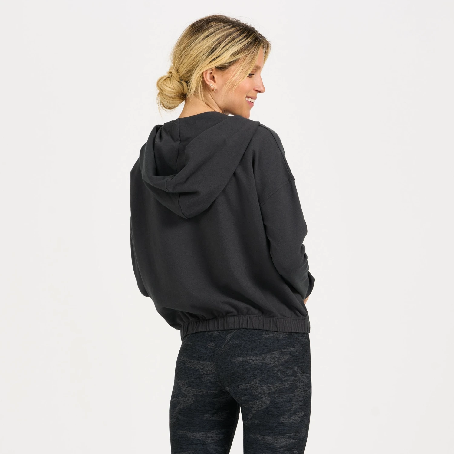 Laguna Zip Hoodie | Charcoal 4 Laguna Zip Hoodie | Charcoal - Image 2