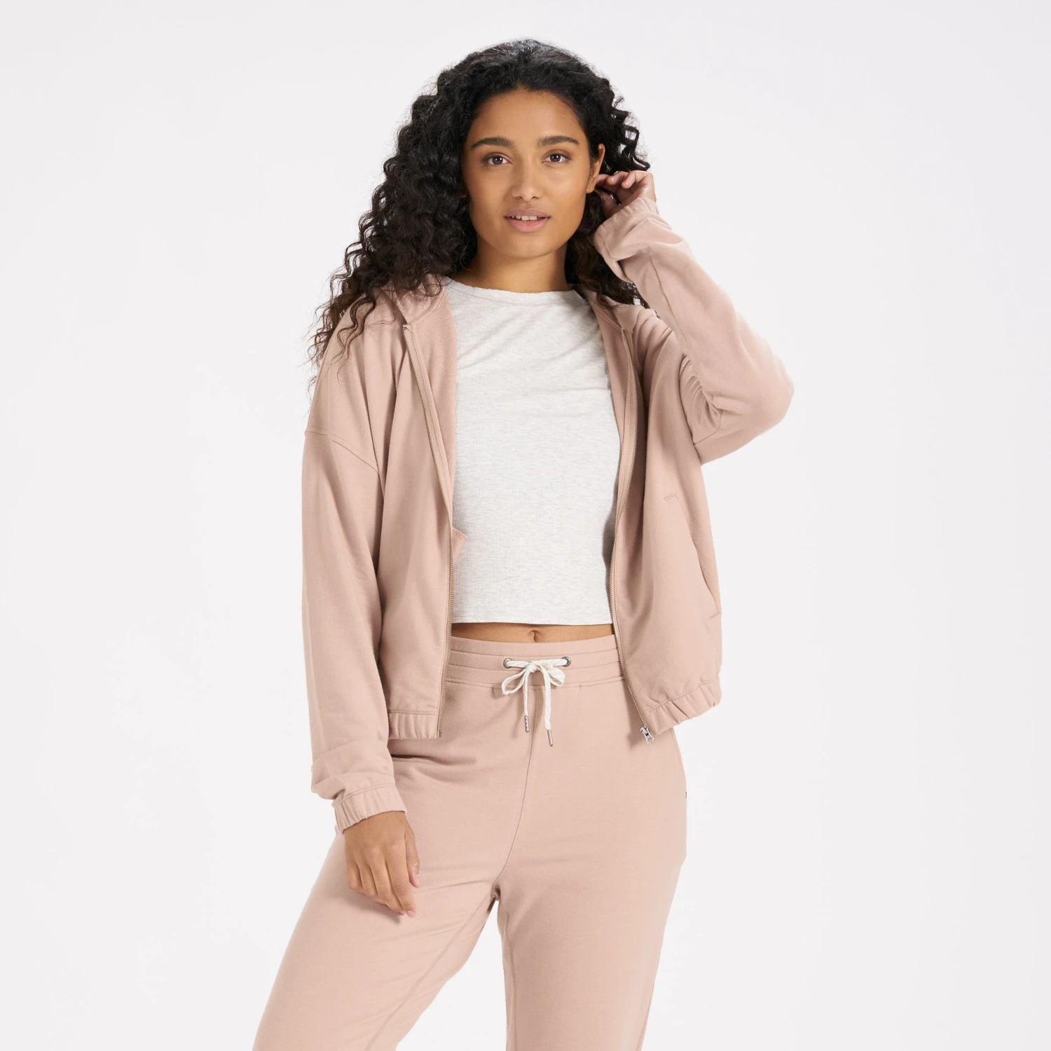 Laguna Zip Hoodie | Dogwood 4 Laguna Zip Hoodie | Dogwood - Image 2