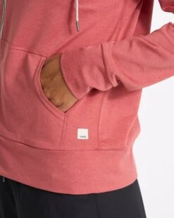 Halo Performance Hoodie 2.0 | Lychee Heather -Funktion One Style VW268HLY SP23 W ECOMM FLEECE DETAIL 00617 1x1 fa48b375 3c90 42f4 881f 7ed9ffea049c