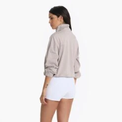 Halo Relaxed Half Zip | Oyster Heather 22 Halo Relaxed Half Zip | Oyster Heather -Funktion One Style VW269HOY 3270