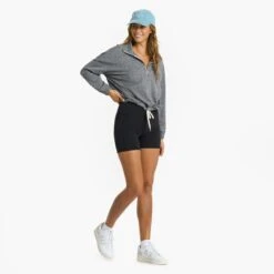 Halo Relaxed Half Zip | Heather Grey 15 Halo Relaxed Half Zip | Heather Grey -Funktion One Style VW269HTG 1042
