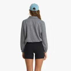 Halo Relaxed Half Zip | Heather Grey 13 Halo Relaxed Half Zip | Heather Grey -Funktion One Style VW269HTG 1074