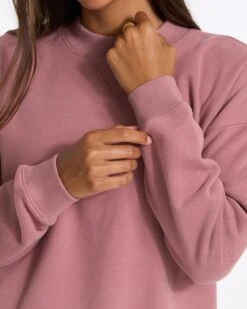 Sedona Crew | Marsala -Funktion One Style VW278MAR SP23 W ECOMM FLEECE DETAIL 01217 1x1 afdffb2a 872b 44b6 96f8 ab68212e1832