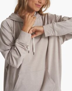 Halo Oversized Hoodie | Oyster Heather -Funktion One Style VW279HOY SP23 W ECOMM FLEECE DETAIL 1834 1x1 117ecf71 3eba 4e50 b33c 5695dbe7c6fc