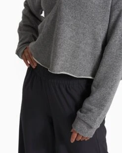 Sedona Polo | Heather Grey -Funktion One Style VW290HTG SP23 W ECOMM FLEECE DETAIL 1874 1x1 07c57bbc 4d3d 4c87 af0f 576694724d01