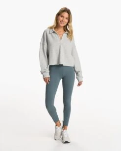 Sedona Polo | Light Heather Grey -Funktion One Style VW290LHG FA23 W ECOMM fleece FULL ALT 17