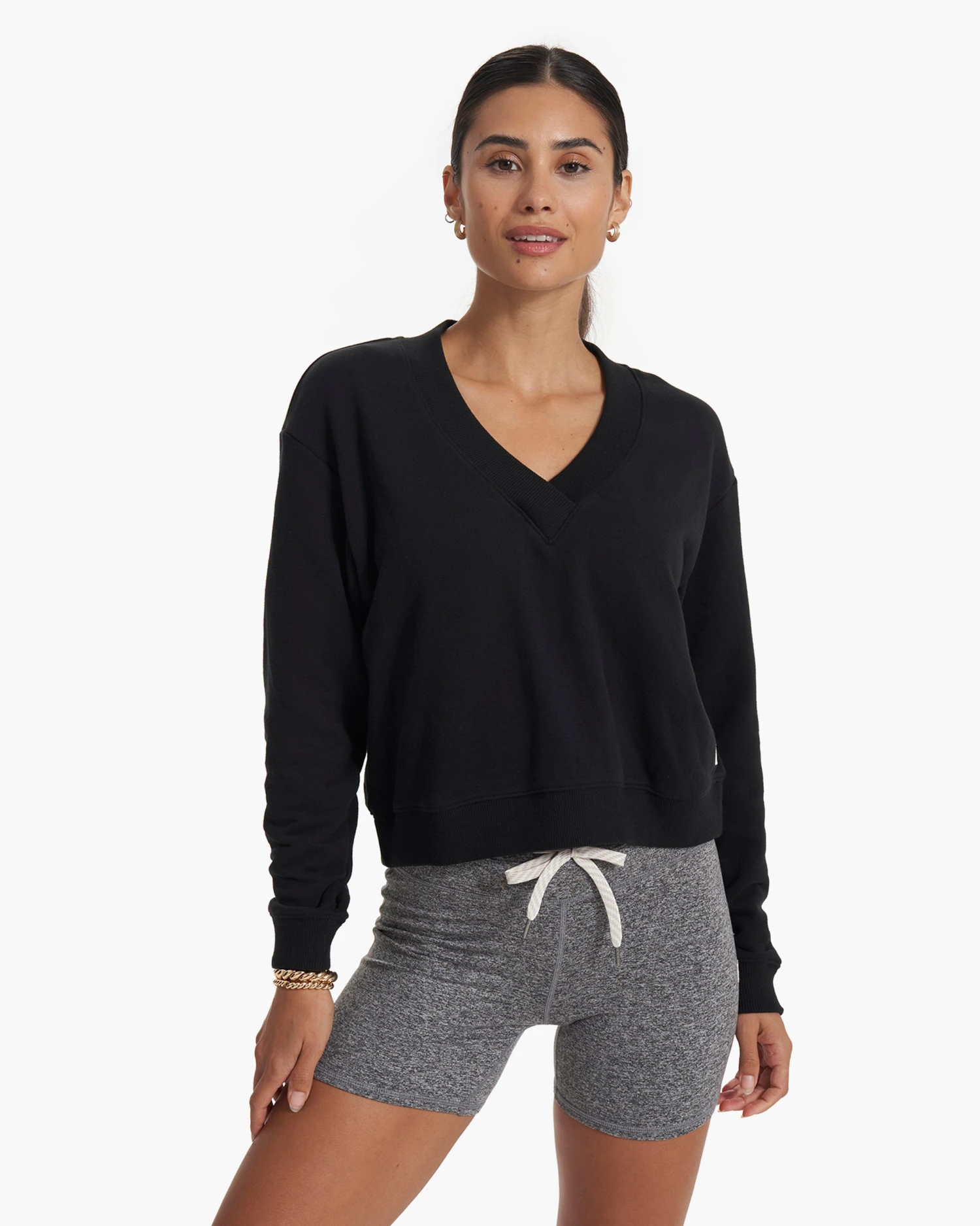 Sedona V Neck | Black 3 Sedona V Neck | Black