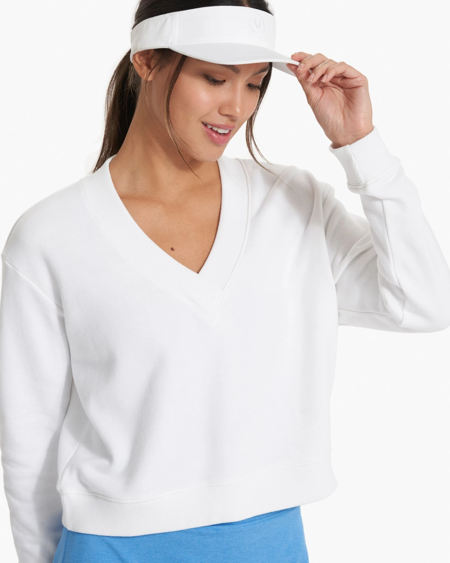 Sedona V Neck | White 5 Sedona V Neck | White - Image 3