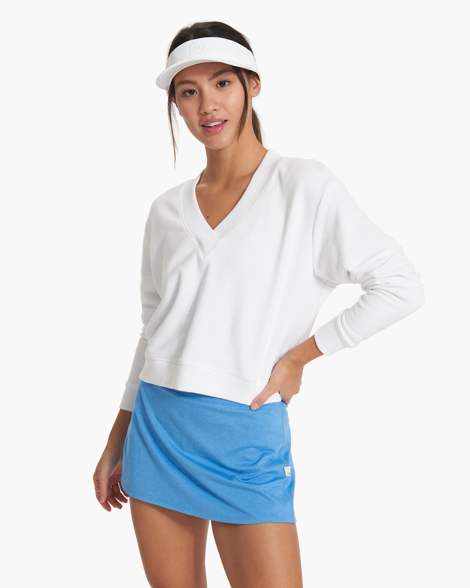 Sedona V Neck | White 3 Sedona V Neck | White