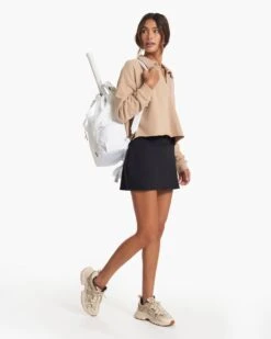 Volley Skirt Long | Black -Funktion One Style VW3005 LBLK SP23 W ECOMM SKIRTS BOTTOM 2771 1x1 eed496cb abac 4509 a2f2 657e2d931646