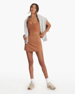 Halo Performance Skirt | Palo Santo Heather -Funktion One Style VW3006HPS SP23 W ECOMM SKIRTS FULL 0983 1x1 4d3bda85 c7d2 4cc1 adf9 cfd32eb9ce8c