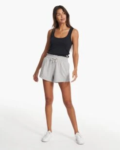 Halo Boxy Short | Pale Grey Heather -Funktion One Style VW3013PHG SP23 W ECOMM SHORTS FULL 1310 1x1 bf691810 90db 4a72 80e5 27b46963f3e1