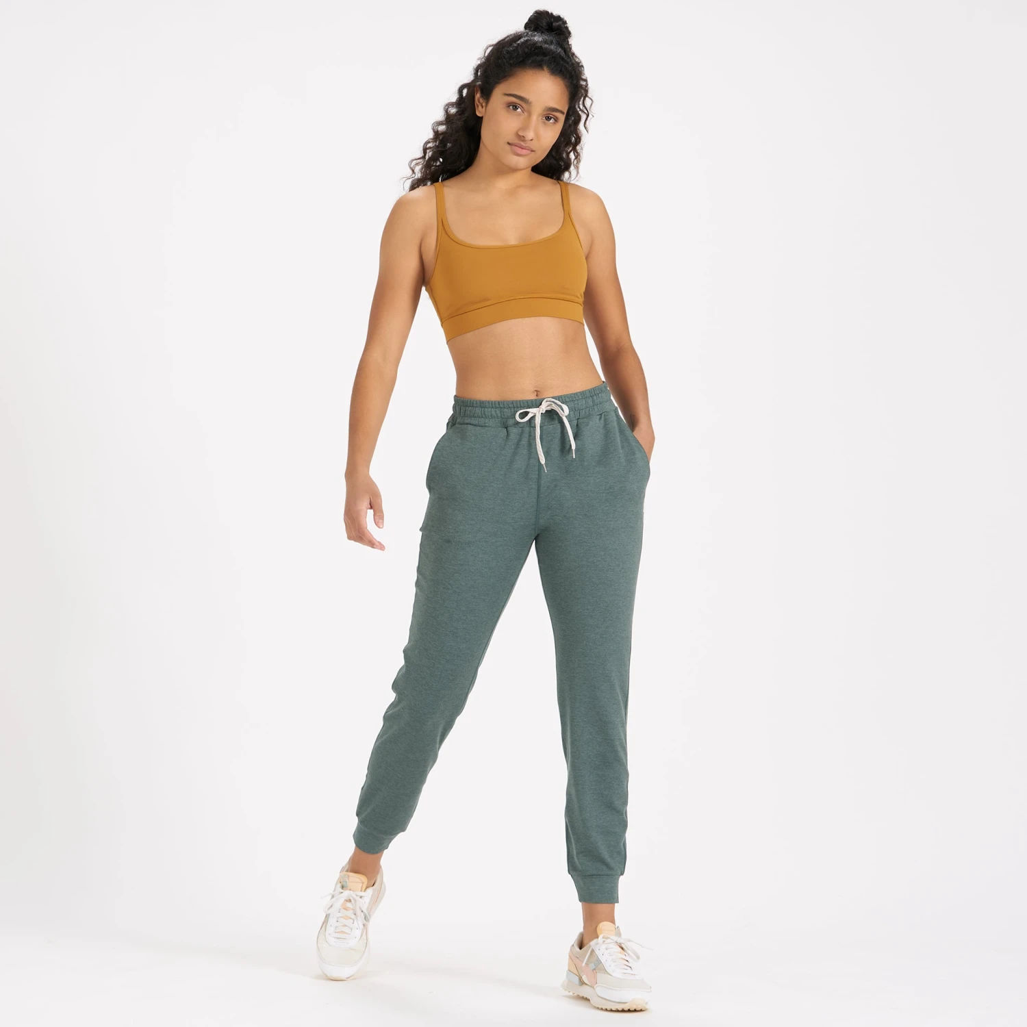 Performance Jogger - Long | Kelp Heather 6 Performance Jogger - Long | Kelp Heather - Image 4