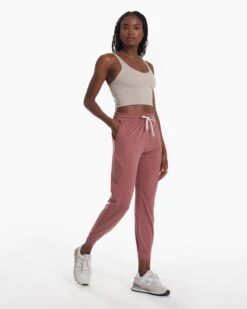 Performance Jogger - Long | Marsala Heather -Funktion One Style VW303 LHMA SP23 W ECOMM PANTS BOTTOMS 2055 1x1 2cab5ef0 48be 4af8 a3a1 de2a75885518