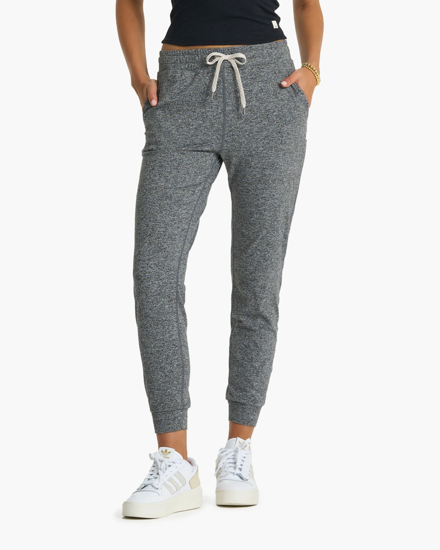 Performance Jogger - Long | Heather Grey 3 Performance Jogger - Long | Heather Grey