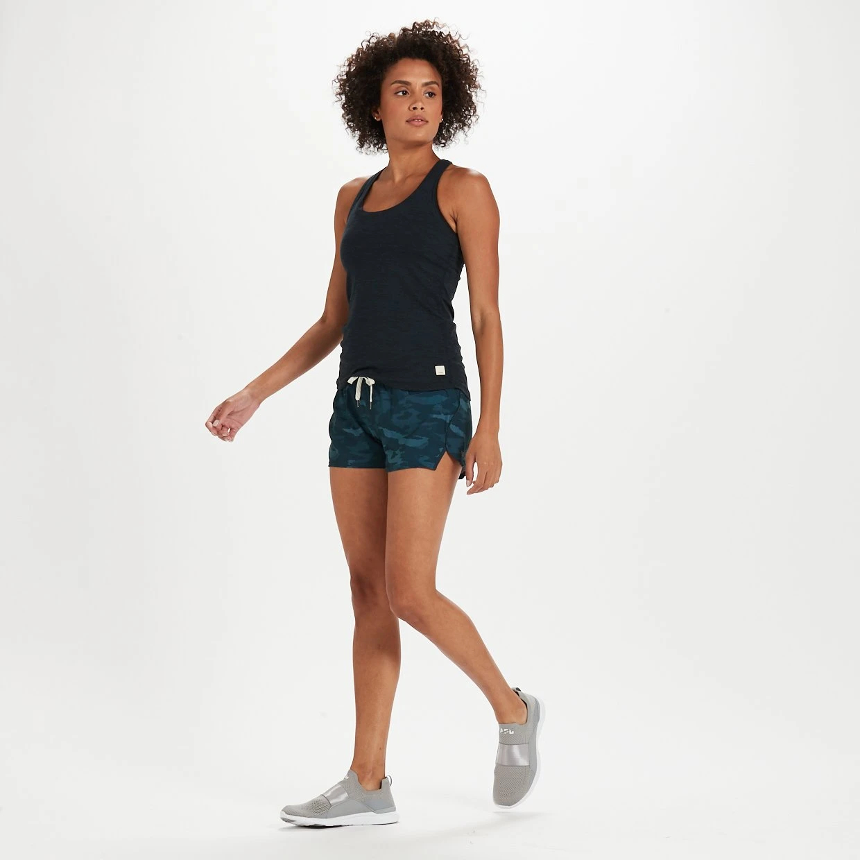 Clementine Short | Indigo Watercolor Camo 6 Clementine Short | Indigo Watercolor Camo - Image 4