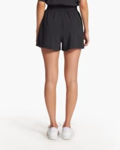 Villa Romper | Black -Funktion One Style VW3056BLK FA23 W ECOMM SHORTS FULL 2