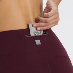 Pace High Rise Legging | Cerise -Funktion One Style VW329CER 4