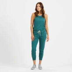 Luna Jumpsuit | Palm Heather
