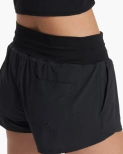 Seabreeze Short | Black -Funktion One Style VW370BLK SP23 W ECOMM SHORTS 3860 DETAIL 1x1 0d220f0d 601b 4da7 82e4 a10a69060dc2