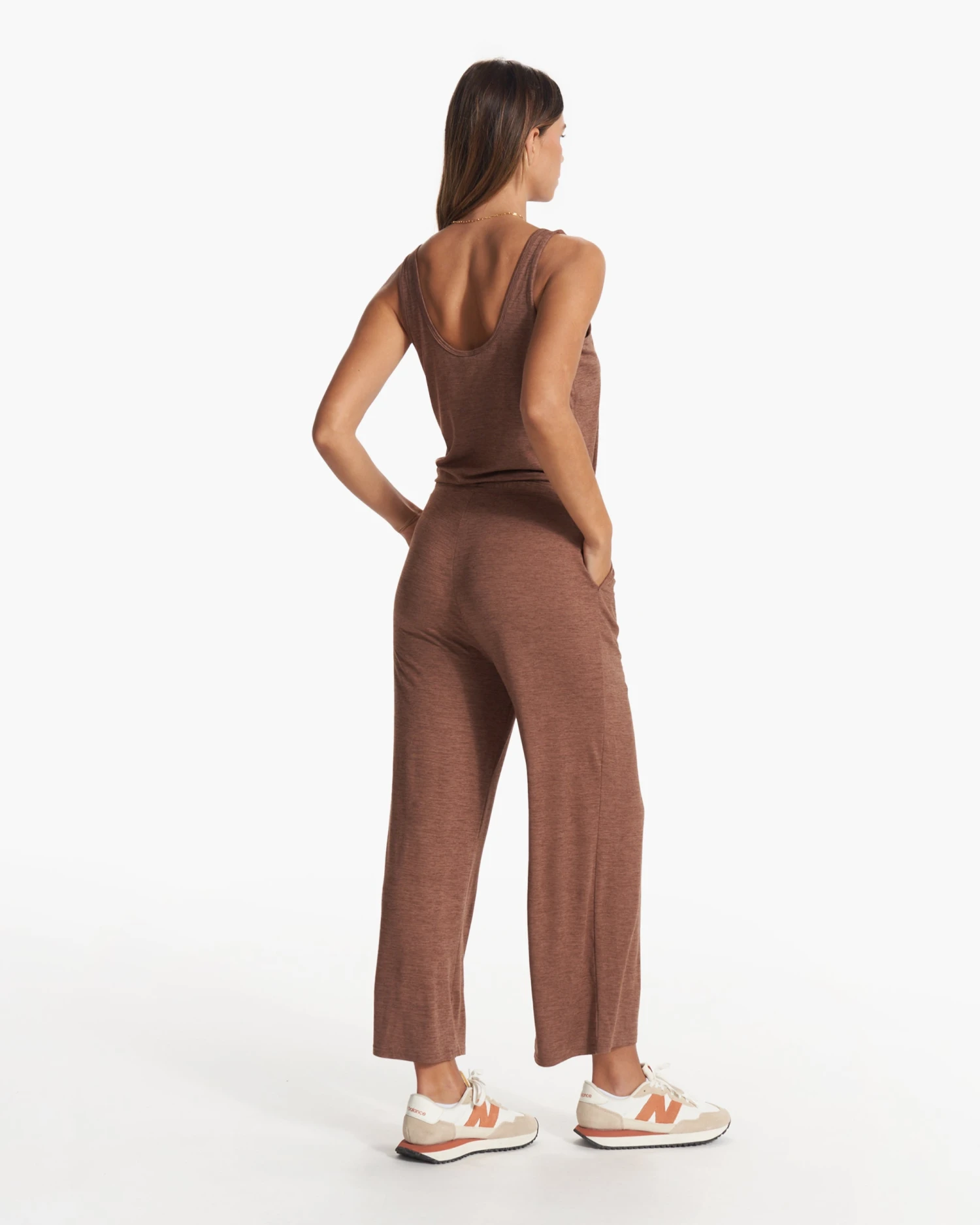 Falls Jumpsuit | Almond Heather 6 Falls Jumpsuit | Almond Heather - Image 4