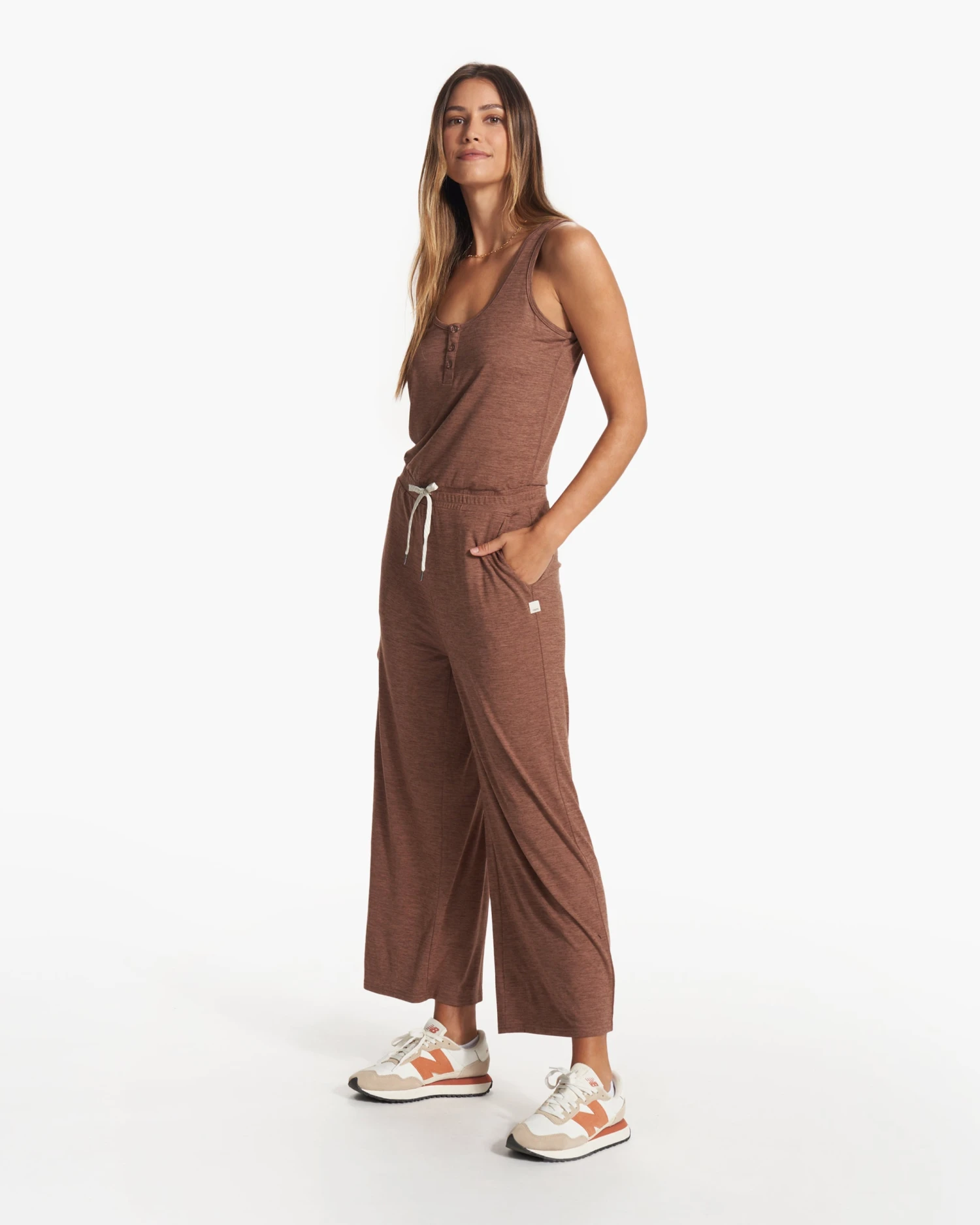 Falls Jumpsuit | Almond Heather 3 Falls Jumpsuit | Almond Heather
