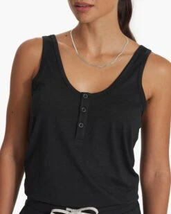 Falls Jumpsuit | Black Heather -Funktion One Style VW4004HBK SP23 W ECOMM PANTS 2386 DETAIL 1x1 0c01219e 35f2 431b add9 6a44e73faf4b