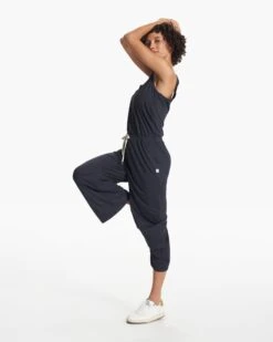 Falls Jumpsuit | Midnight Heather -Funktion One Style VW4004HMD FA23 W ECOMM PANTS FULL 2 re touched