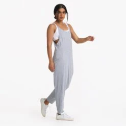 Breezy Jumpsuit | Pale Grey Heather 9 Breezy Jumpsuit | Pale Grey Heather -Funktion One Style VW4006PHG 4585
