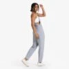 Breezy Jumpsuit | Pale Grey Heather